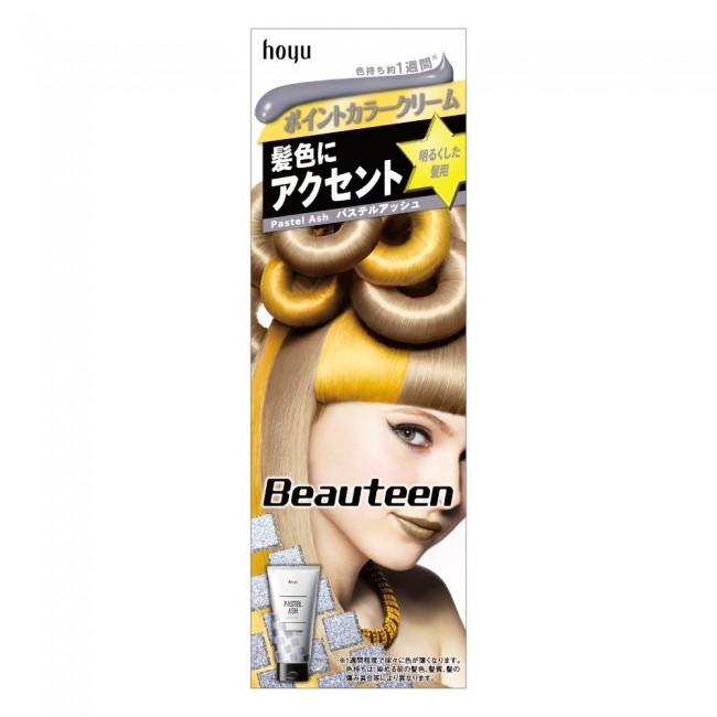JAPAN Hoyu Beauty Hair Point Color MAKE UP COLOR Cream 6 Color - Pastel ash - 4987205312342