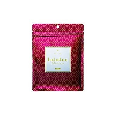 JAPAN Lululun Precious Face Mask Gold / Red 7 Pcs Moisture White Care - red - wrinkle dense moisturizing type - Precious-7red