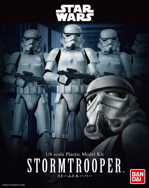Star Wars Stormtrooper 1/6 scale plastic model kit