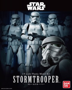 Star Wars Stormtrooper 1/6 scale plastic model kit - Stormtrooper