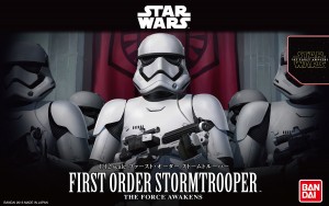 BANDAI Star Wars First Order Storm Trooper 1/12 Scale Plastic Model kit - First-order-stormtrooper