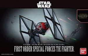 Bandai Star Wars Fast Order Special Force Tie Fighter 1/72 Scale Platic Model - HGD-203219