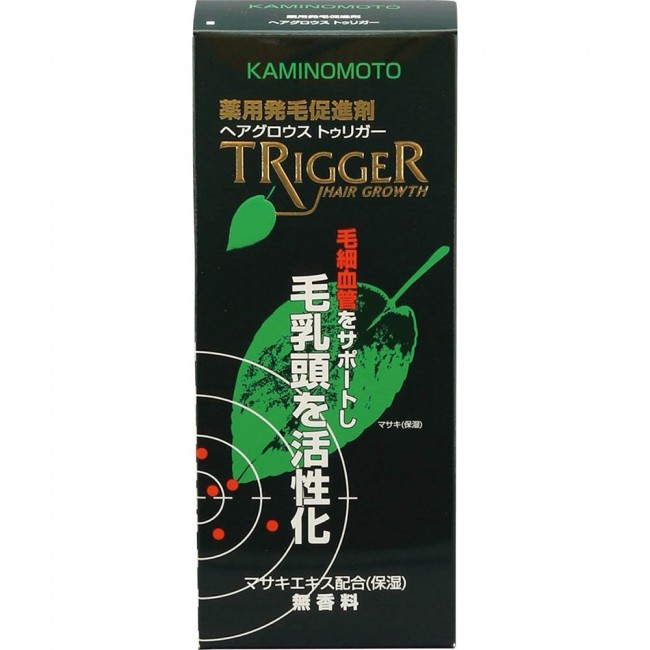 JAPAN Kaminomoto Medicated TRIGGER 180ml (Unscented) - Hair Growth Tonic -  US$ | Japan Trendy