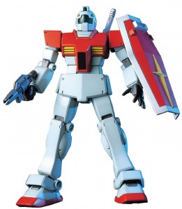 Bandai Hobby HGUC 1/144 #20 RGM-79 GM "Mobile Suit Gundam" Model Kit - 101787