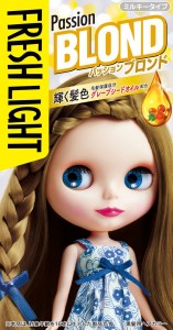 JAPAN Fresh Light MILKY HAIR COLOR Kit Multi 13 Color - Passion Blond - Passion