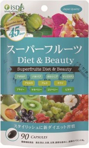 JAPAN Ishokudogen Super Food & 232 enzymes / Superfruits 470mg X 90 Tablets - Superfruits Diet & Beauty - 4562355171355