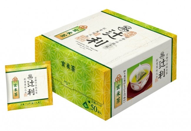 Kataoka & Co. Japan TSUJIRI Triangle Tea Bag 50-Count - Genmai-cha
