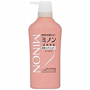 JAPAN Daiichi-Sankyo MINON Medicated Hair Shampoo / Conditioner - Hair Conditioner -450ml - 4987107617422