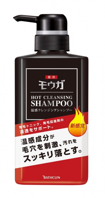 Men's Hair Growth Moga Medicated Warming Cleansing Shampoo 380ml - 4548514510654