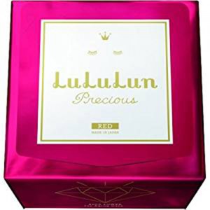 JAPAN Lululun Precious Face Mask Gold / Red 32Pcs Moisture White Care - Red - 32pcs Dry fine wrinkle - precious-red